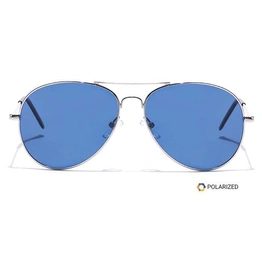 ELITE by Coolwinks S20B5532 Blue Polarized Pilot Sunglasses for Men and Women