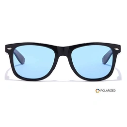 ELITE by Coolwinks S20B5471 Blue Polarized Retro Square Sunglasses for Men and Women