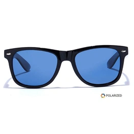 ELITE by Coolwinks S20B5473 Blue Polarized Retro Square Sunglasses for Men and Women