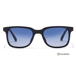 ELITE by Coolwinks S20C5567 Blue Polarized Retro Square Sunglasses for Men and Women