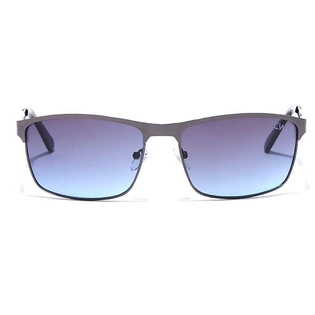 Elite by Coolwinks S20C6445 Blue Tinted Wraparound Sunglasses for Men and Women