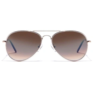 ELITE by Coolwinks S16B5299 Brown Gradient Pilot Sunglasses for Men and Women