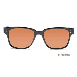 ELITE by Coolwinks S15A5523 Brown Polarized Retro Square Sunglasses for Men and Women