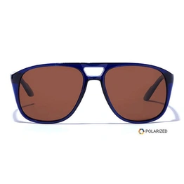 ELITE by Coolwinks S15B5493 Brown Polarized Retro Square Sunglasses for Men and Women