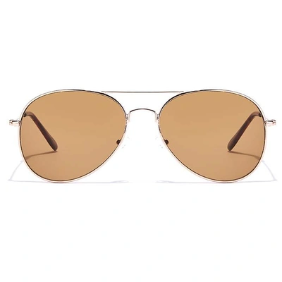 ELITE by Coolwinks S15C5396 Brown Tinted Pilot Sunglasses for Men and Women