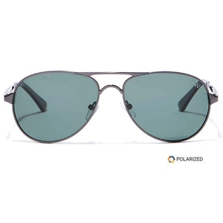 Elite by Coolwinks S35B6423 Green Polarized Pilot Sunglasses for Men and Women