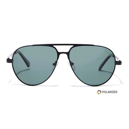 Elite by Coolwinks S35B6490 Green Polarized Pilot Sunglasses for Men and Women