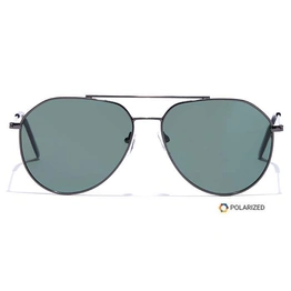 ELITE by Coolwinks S35C5573 Green Polarized Pilot Sunglasses for Men and Women