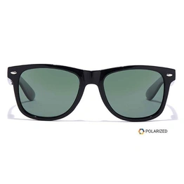 ELITE by Coolwinks S35B5470 Green Polarized Retro Square Sunglasses for Men and Women