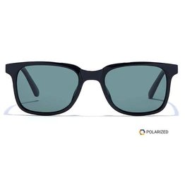 ELITE by Coolwinks S35B5559 Green Polarized Retro Square Sunglasses for Men and Women