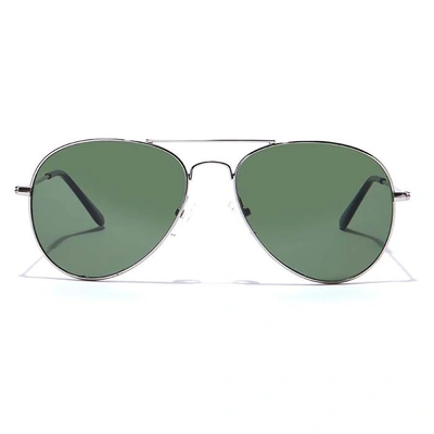 ELITE by Coolwinks S15A5297 Green Tinted Pilot Sunglasses for Men and Women