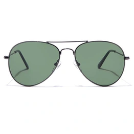 ELITE by Coolwinks S15C5297 Green Tinted Pilot Sunglasses for Men and Women