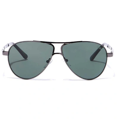 Elite by Coolwinks S35A6458 Green Tinted Pilot Sunglasses for Men and Women