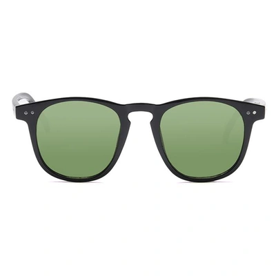 ELITE by Coolwinks S35A5325 Green Tinted Retro Square Sunglasses for Men and Women