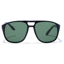 ELITE by Coolwinks S35A5340 Green Tinted Retro Square Sunglasses for Men and Women