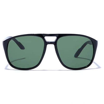 ELITE by Coolwinks S35A5340 Green Tinted Retro Square Sunglasses for Men and Women