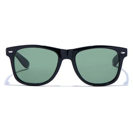 ELITE by Coolwinks S35B5328 Green Tinted Retro Square Sunglasses for Men and Women