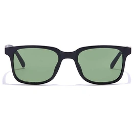 ELITE by Coolwinks S35C5364 Green Tinted Retro Square Sunglasses for Men and Women