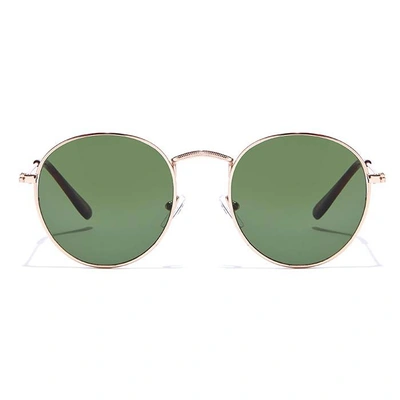 ELITE by Coolwinks S35B5316 Green Tinted Round Sunglasses for Men and Women