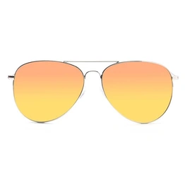 ELITE by Coolwinks S15B5360 Multicolor Mirror Pilot Sunglasses for Men and Women