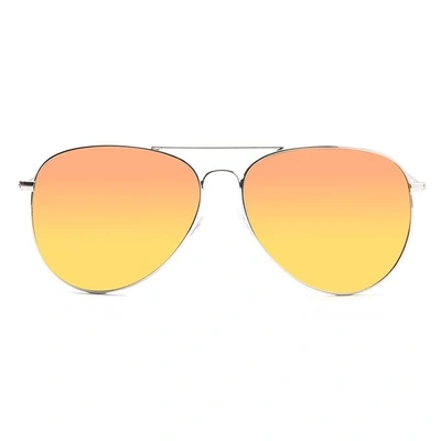 ELITE by Coolwinks S15B5360 Multicolor Mirror Pilot Sunglasses for Men and Women