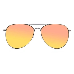 ELITE by Coolwinks S15C5360 Multicolor Mirror Pilot Sunglasses for Men and Women