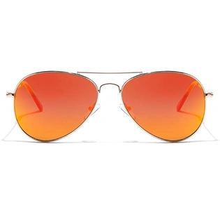 ELITE by Coolwinks S16B5302 Multicolor Mirror Pilot Sunglasses for Men and Women