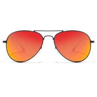 ELITE by Coolwinks S16C5302 Multicolor Mirror Pilot Sunglasses for Men and Women