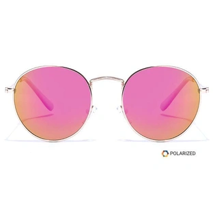 ELITE by Coolwinks S17B5453 Multicolor Polarized Round Sunglasses for Men and Women