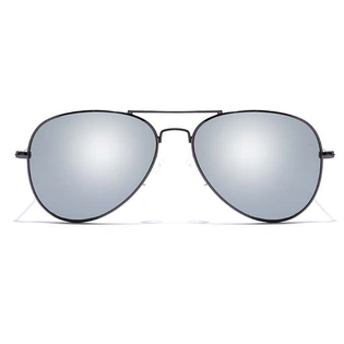 ELITE by Coolwinks S16C5392 Silver Mirror Pilot Sunglasses for Men and Women