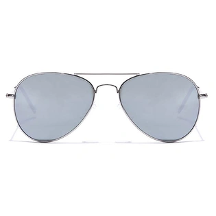 ELITE by Coolwinks S35A5301 Silver Mirror Pilot Sunglasses for Men and Women