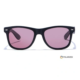 ELITE by Coolwinks S33A5474 Wine Polarized Retro Square Sunglasses for Men and Women