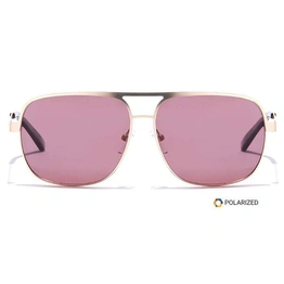 ELITE by Coolwinks S33B5404 Wine Polarized Wraparound Sunglasses for Men and Women