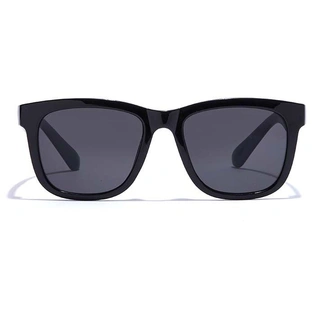 JRS by Coolwinks S12A6388 Black Tinted Retro Square Sunglasses for Men and Women