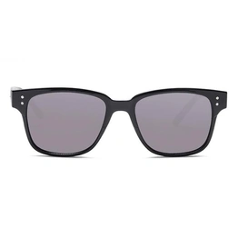 JRS by Coolwinks S16A5860 Black Tinted Retro Square Sunglasses for Men and Women