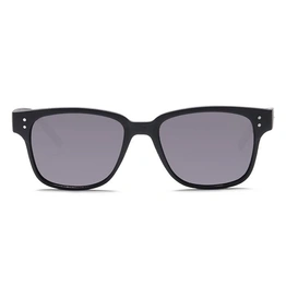 JRS by Coolwinks S16B5860 Black Tinted Retro Square Sunglasses for Men and Women