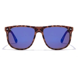 JRS by Coolwinks S20C6398 Blue Flash Retro Square Sunglasses for Men and Women