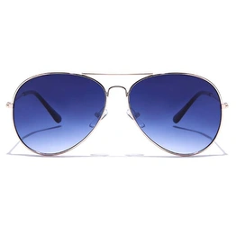 JRS by Coolwinks S20A5894 Blue Gradient Pilot Sunglasses for Men and Women