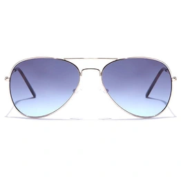 JRS by Coolwinks S20A6014 Blue Gradient Pilot Sunglasses for Men and Women