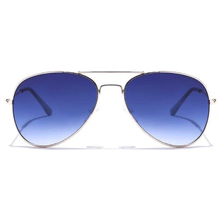 JRS by Coolwinks S20A6020 Blue Gradient Pilot Sunglasses for Men and Women