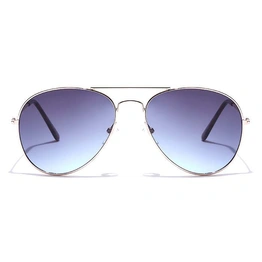 JRS by Coolwinks S20B5670 Blue Gradient Pilot Sunglasses for Men and Women