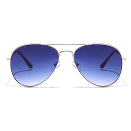 JRS by Coolwinks S20B5676 Blue Gradient Pilot Sunglasses for Men and Women