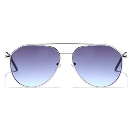 JRS by Coolwinks S20B5951 Blue Gradient Pilot Sunglasses for Men and Women