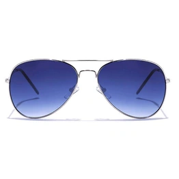 JRS by Coolwinks S20B6020 Blue Gradient Pilot Sunglasses for Men and Women