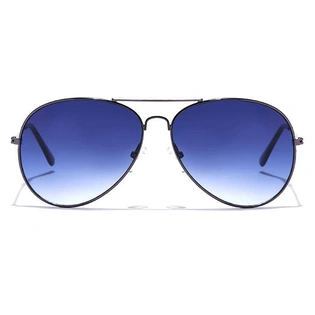 JRS by Coolwinks S20C5894 Blue Gradient Pilot Sunglasses for Men and Women