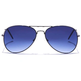 JRS by Coolwinks S20C6020 Blue Gradient Pilot Sunglasses for Men and Women