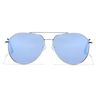 JRS by Coolwinks S20B5960 Blue Mirror Pilot Sunglasses for Men and Women