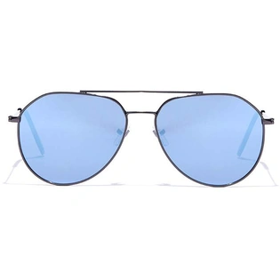 JRS by Coolwinks S20C5960 Blue Mirror Pilot Sunglasses for Men and Women