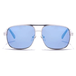 JRS by Coolwinks S20A5658 Blue Mirror Retro Square Sunglasses for Men and Women