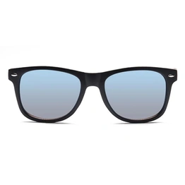 JRS by Coolwinks S20A5798 Blue Mirror Retro Square Sunglasses for Men and Women